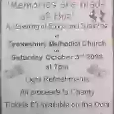 Tewkesbury Methodist Players Autumn Concert